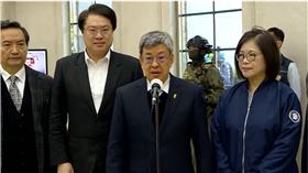 行政院長陳建仁今（20）日上午出席出席「111年『第七波安居緝毒專案』成果記者會」