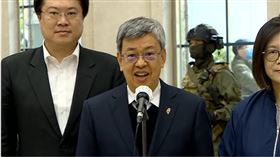 行政院長陳建仁今（20）日上午出席出席「111年『第七波安居緝毒專案』成果記者會」