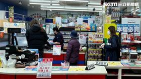 全聯,民眾配戴口罩情形,記者劉沛妘攝影