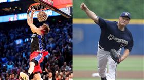 ▲灌籃大賽的救世主麥克隆（Mac McClung），叔叔是大聯盟26勝的投手。（圖／翻攝自NBA TV、美聯社）