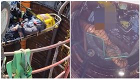  陳俞安,工地,施工井,墜井,龍舟天菜（圖／翻攝畫面）