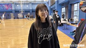 桃園雲豹公關長蔡沁瑜。（圖／記者蔡厚瑄攝影）