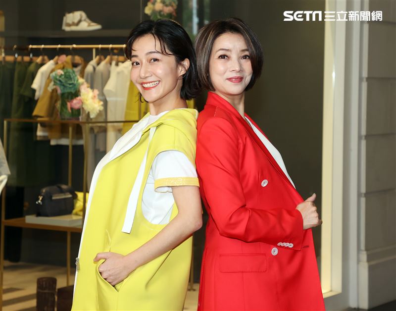 王渝文、陳婉婷出席2023春夏發表饗宴。（記者邱榮吉/攝影）