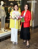 王渝文、陳婉婷出席2023春夏發表饗宴。（記者邱榮吉/攝影）