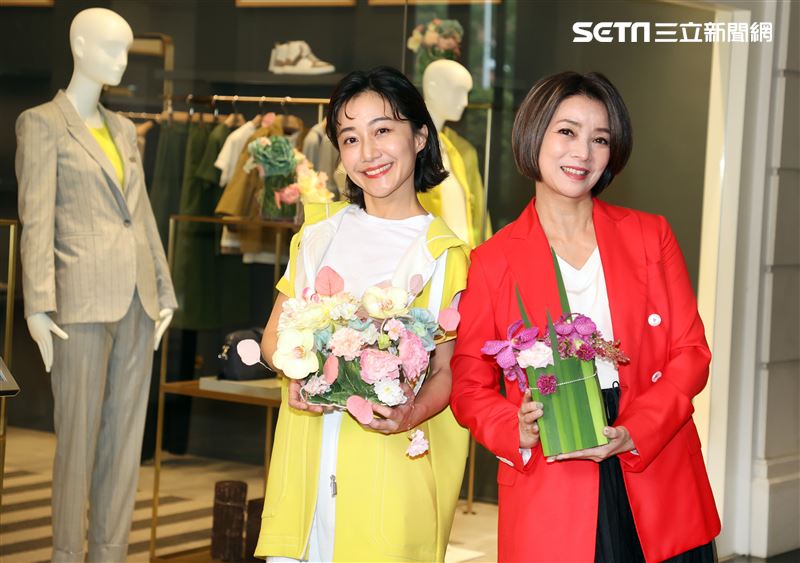王渝文、陳婉婷出席2023春夏發表饗宴。（記者邱榮吉/攝影）