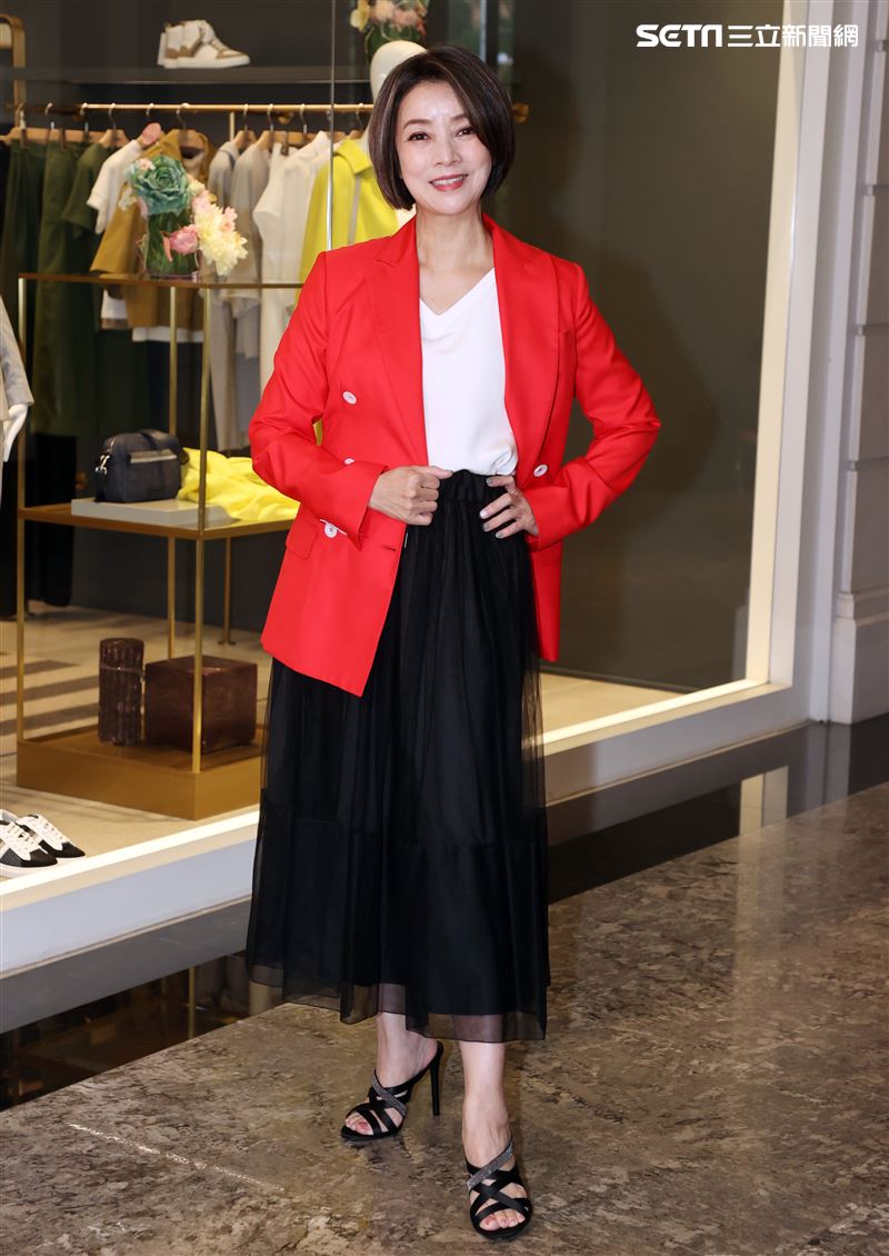 王渝文出席2023春夏發表饗宴。（記者邱榮吉/攝影）