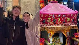 網紅宛宛兒日前途中加入白沙屯媽祖進香，透露「最大體悟」。（圖／翻攝宛宛兒臉書）