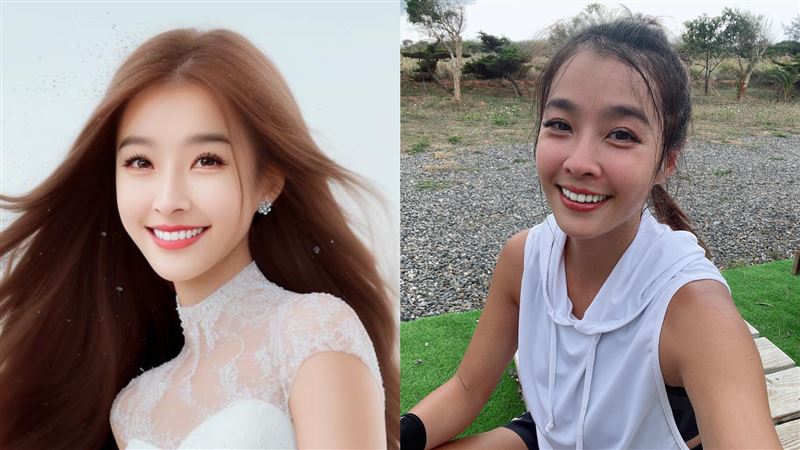 小嫻玩AI繪圖曬美照　爆汗照竟反獲網好評