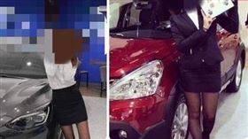 假看車真性侵 長腿 黑絲 女業務
