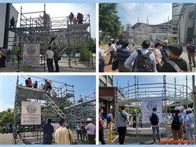 第三方稽核之實地操作展示(圖/勞動部)