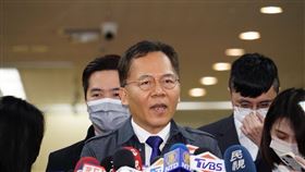 蔣萬安接待上海代表團。（圖／北市府提供）