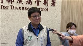 疾管署防疫醫師林詠青說明漢他病毒個案。（圖／記者簡浩正攝影）