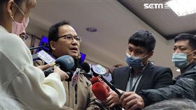 ▲蘇煥智被黃承國提告妨害名譽出庭。（圖／記者楊佩琪攝）