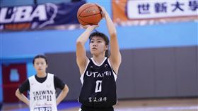 北市大學廖瑋晴11分7籃板。（圖／大專體總提供）