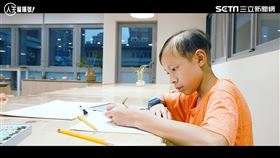 腦癌男童李沐恩（圖／記者林宥村攝影）