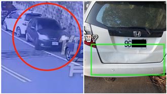 逆向前後嚕8次停不進車位　他撞車還落跑