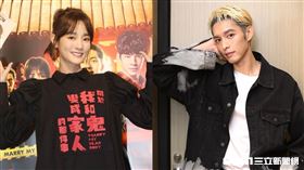 王淨（左）和曹佑寧（右）爆熱戀。（圖／資料照，記者邱榮吉、楊澍攝影）