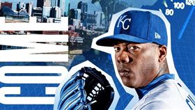 ▲Aroldis Chapman。（資料照／取自堪薩斯皇家FB）