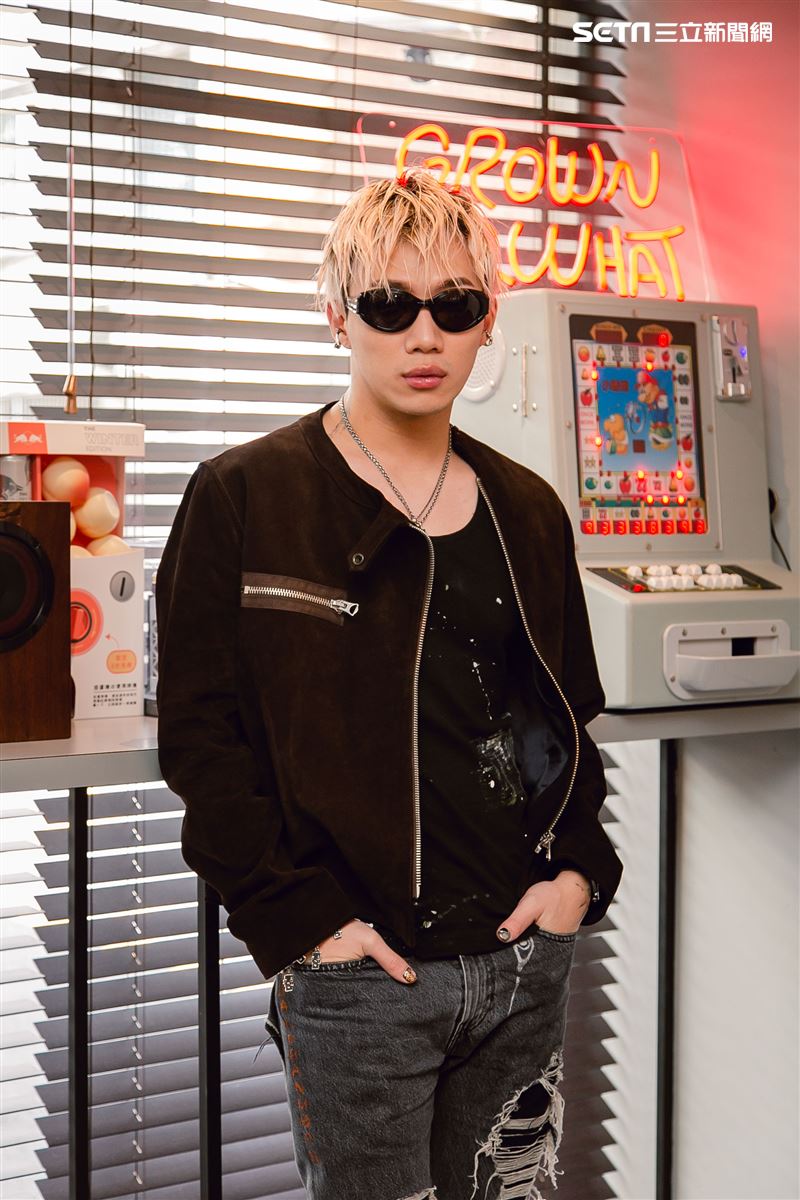 小記者大明星ØZI三立新聞網專訪。 （圖／記者楊澍攝影）