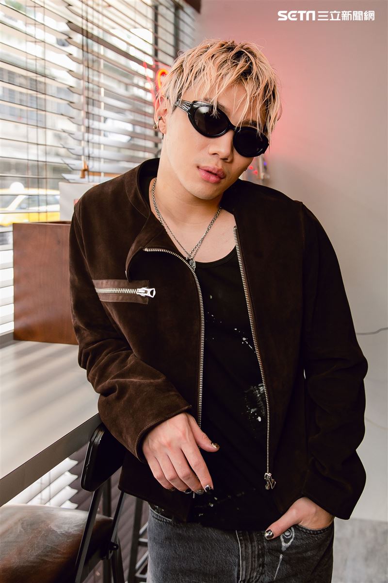 小記者大明星ØZI三立新聞網專訪。 （圖／記者楊澍攝影）