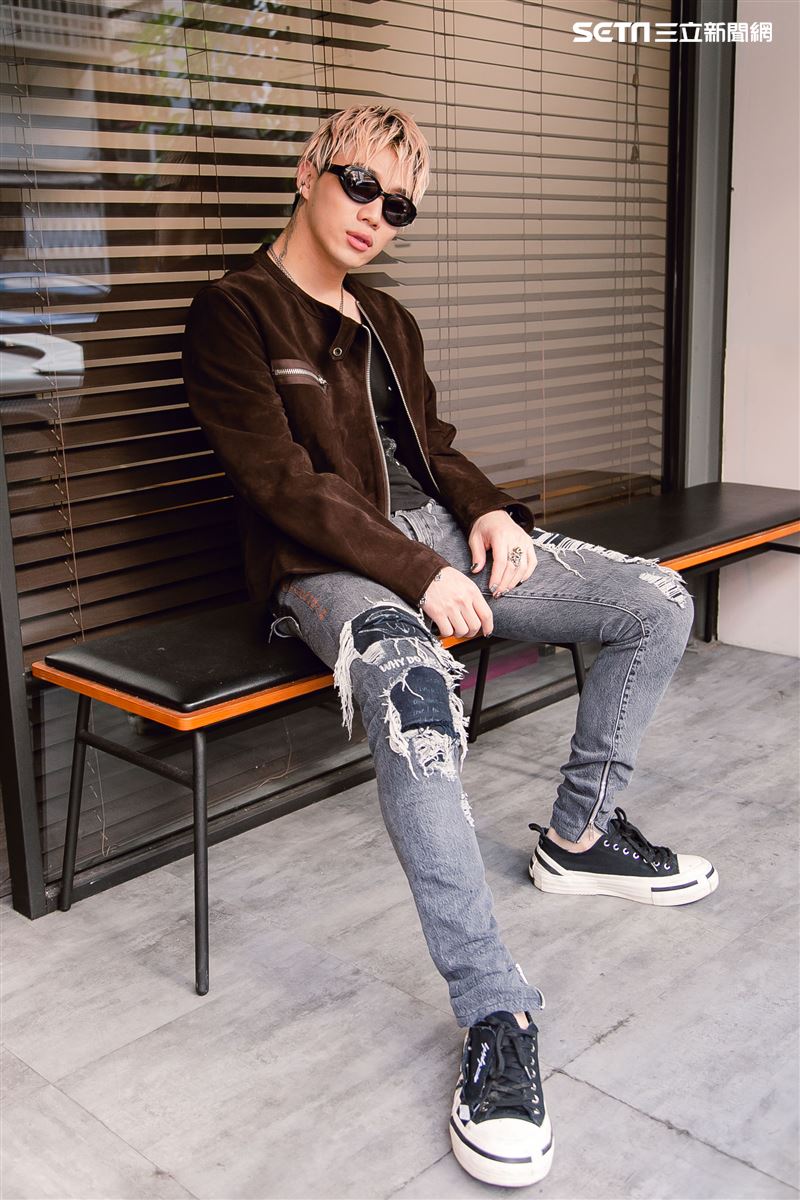 小記者大明星ØZI三立新聞網專訪。 （圖／記者楊澍攝影）