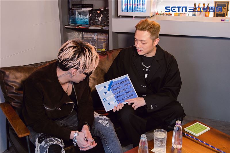 小記者大明星ØZI三立新聞網專訪。 （圖／記者楊澍攝影）