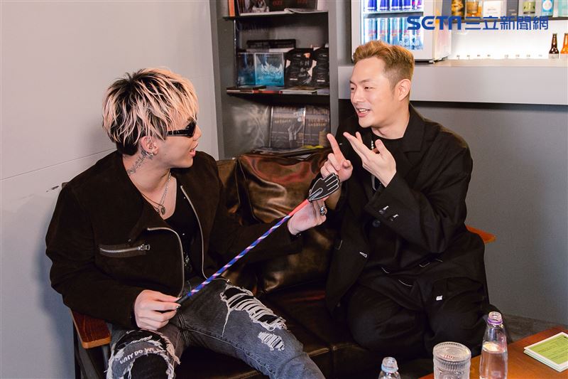 小記者大明星ØZI三立新聞網專訪。 （圖／記者楊澍攝影）