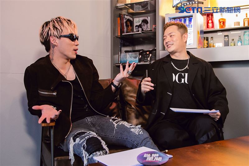 小記者大明星ØZI三立新聞網專訪。 （圖／記者楊澍攝影）