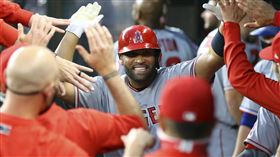 ▲普侯斯（Albert Pujols）重回天使擔任春訓營的特別助理。（圖／美聯社／達志影像）