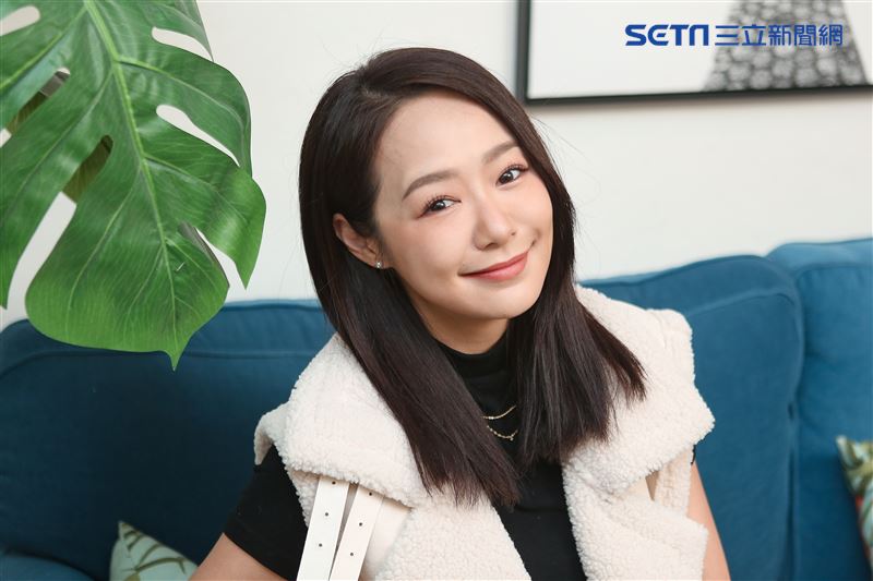 茵芙三立新聞網專訪。 （圖／記者楊澍攝影）