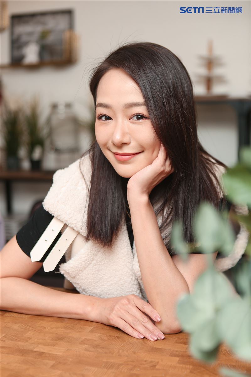 茵芙三立新聞網專訪。 （圖／記者楊澍攝影）