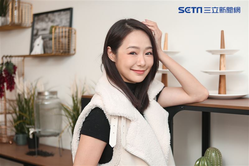 茵芙三立新聞網專訪。 （圖／記者楊澍攝影）