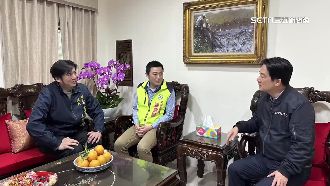 賴清德拔樁？邀新北里長同車訪萬里照片曝