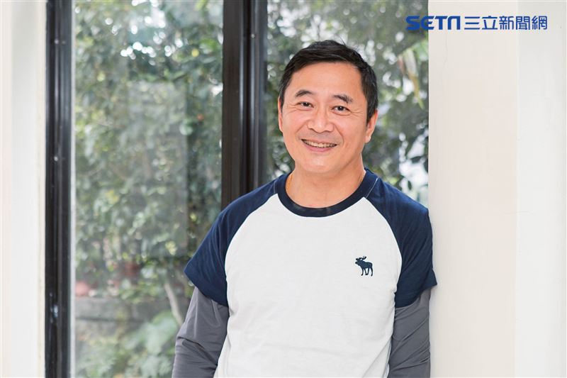 湯志偉三立新聞網專訪。 （圖／記者楊澍攝影）