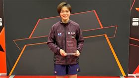 ▲台灣桌球老將黃怡樺25日在WTT支線賽女單決賽，不敵中國小將覃予萱以亞軍作收。（圖／翻攝自合作金庫銀行桌球隊臉書）