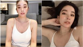 許維恩「懷孕5個月」上圍激增！全身照曝光…粉絲看傻：那麼大了（圖／翻攝自許維恩IG）