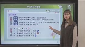 高公局說明國道路況，並提醒用路人注意安全。（圖／翻攝自高公局直播）