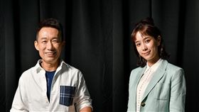 藝人郭子乾（圖左）與温貞菱上節目分享拍戲心路歷程。（圖／鏡電視提供）