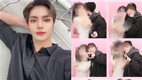 男偶像遭爆對女友施暴，引起韓網熱議。（圖／翻攝自微博）