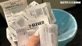 收據,明細,示意圖。（圖／記者陳慈鈴攝影）