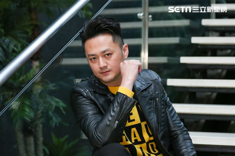 喬子齊三立新聞網專訪。（圖／記者楊澍攝影）