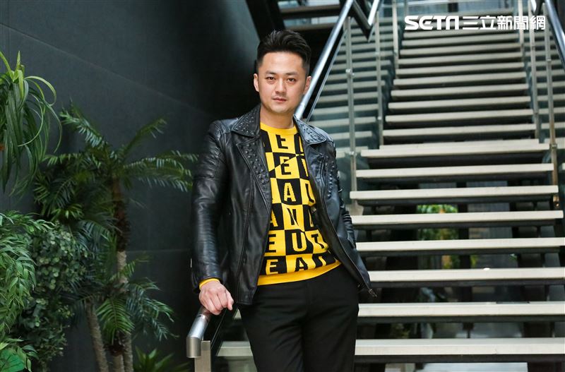 喬子齊三立新聞網專訪。（圖／記者楊澍攝影）