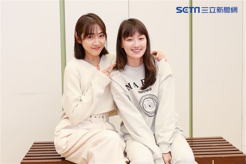 黃甄妮、李京恬三立新聞網專訪。 （圖／記者楊澍攝影）