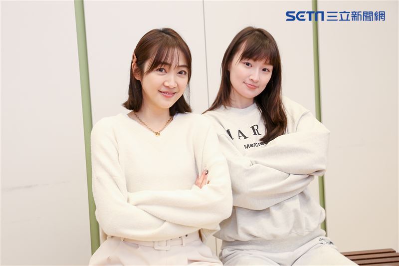 黃甄妮、李京恬三立新聞網專訪。 （圖／記者楊澍攝影）