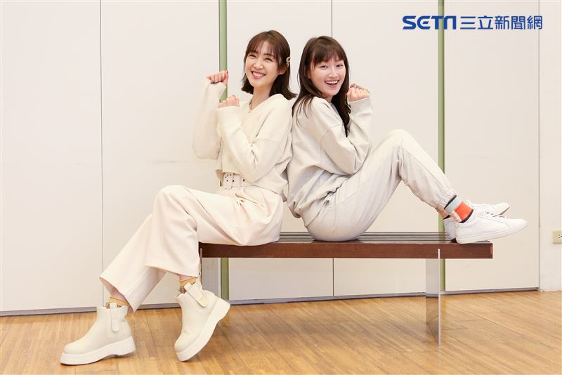 黃甄妮、李京恬三立新聞網專訪。 （圖／記者楊澍攝影）
