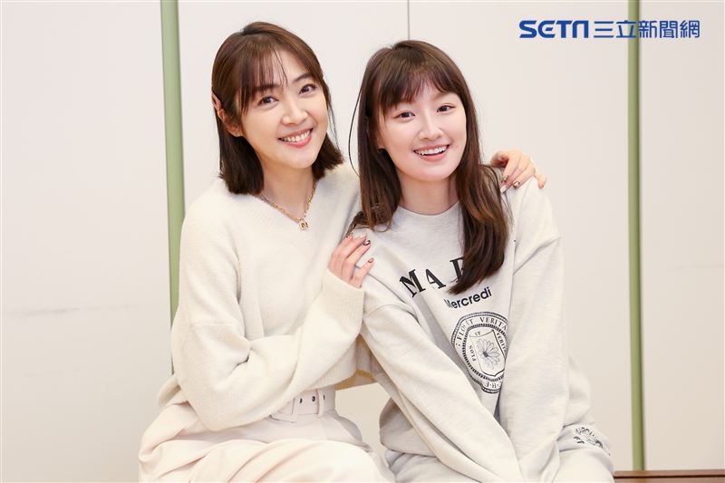 黃甄妮、李京恬三立新聞網專訪。 （圖／記者楊澍攝影）