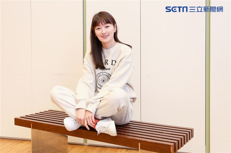 李京恬三立新聞網專訪。 （圖／記者楊澍攝影）