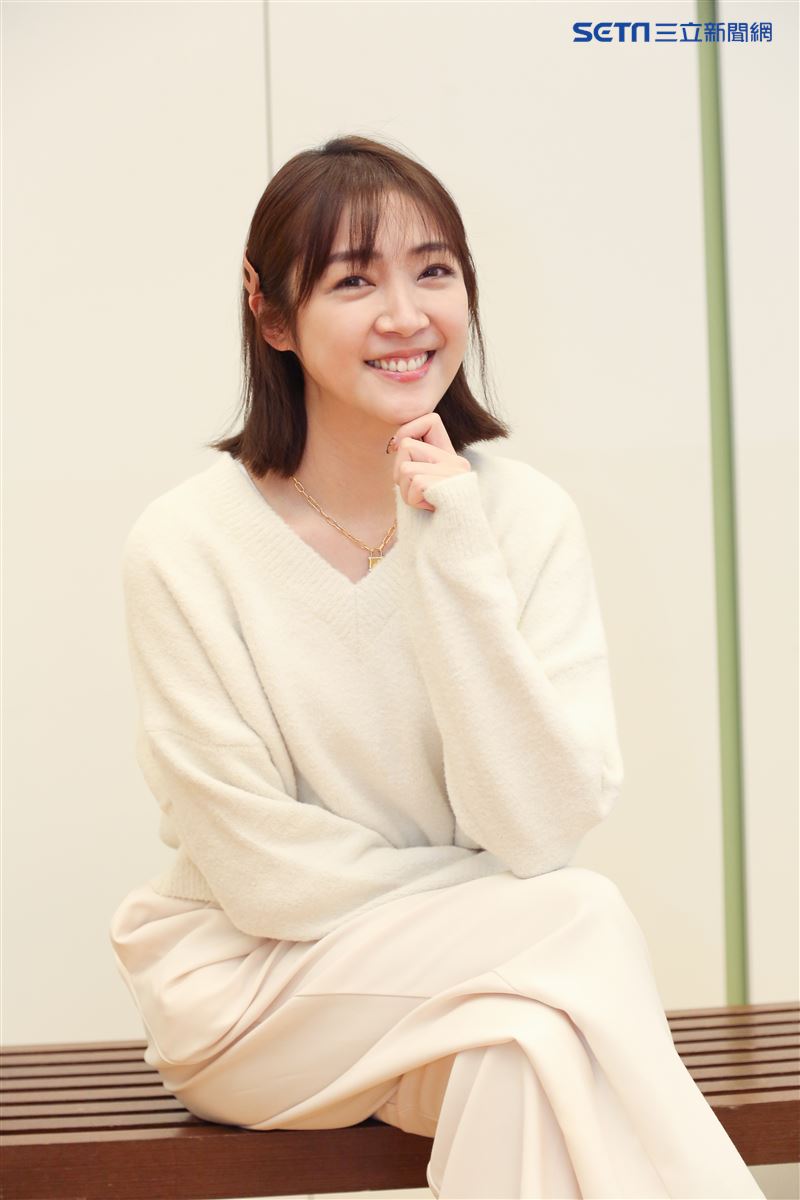 黃甄妮三立新聞網專訪。 （圖／記者楊澍攝影）