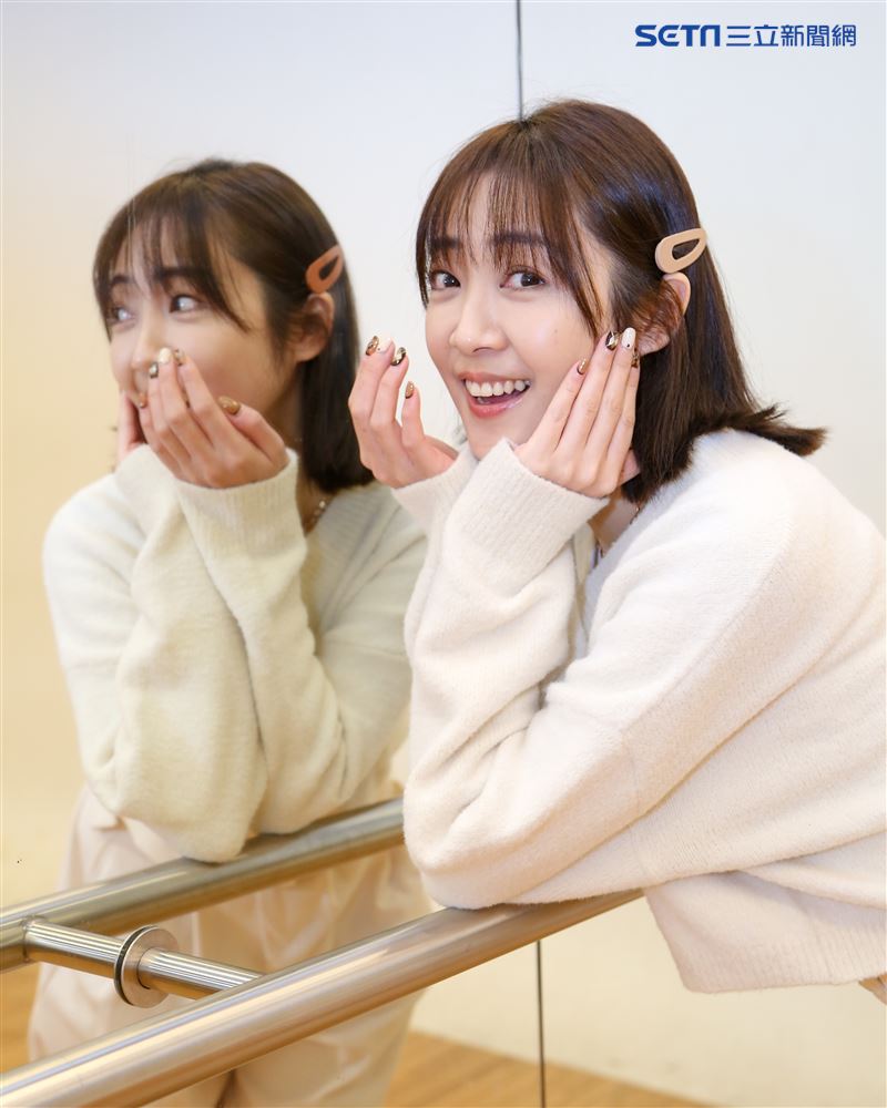 黃甄妮三立新聞網專訪。 （圖／記者楊澍攝影）