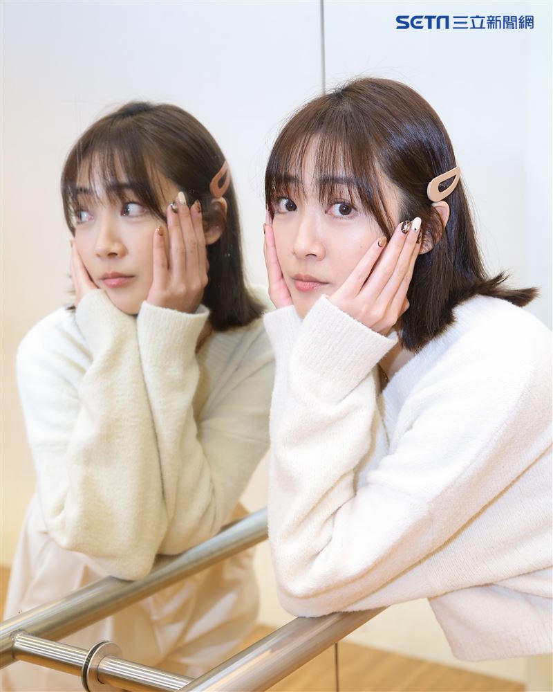 黃甄妮三立新聞網專訪。 （圖／記者楊澍攝影）